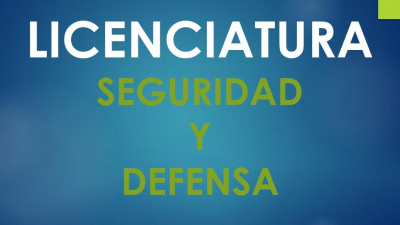 Fundamentos para la Seguridad de la Defensa